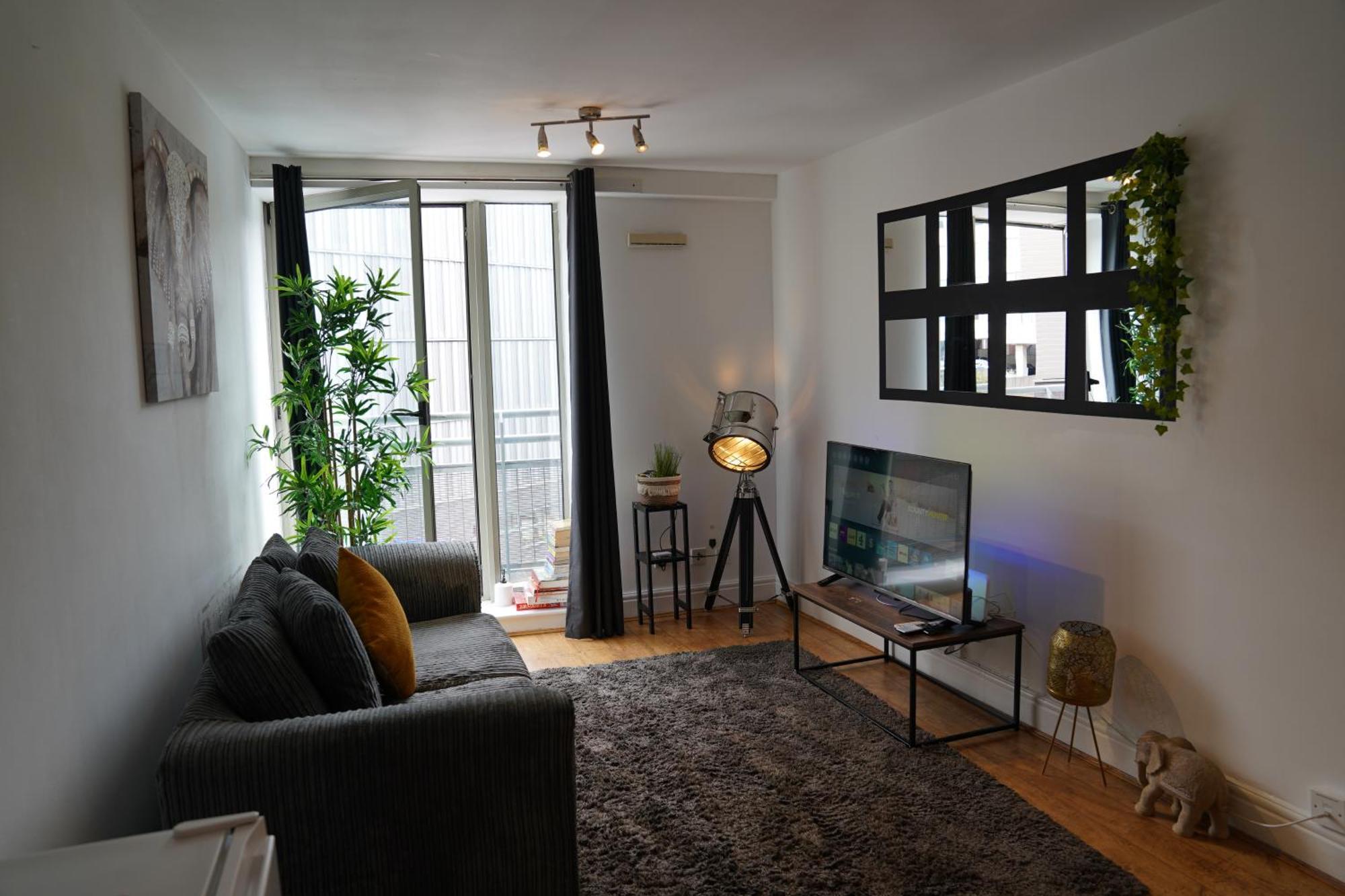Cozy 1 Bed Flat, Bham Centre, Free Parking Sleeps 2 Apartamento *